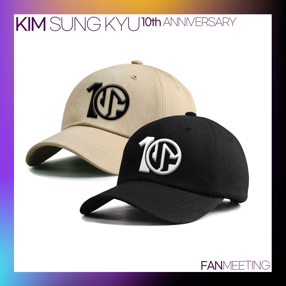 KIM SUNG KYU 10th ANNIVERSARY BALL CAP